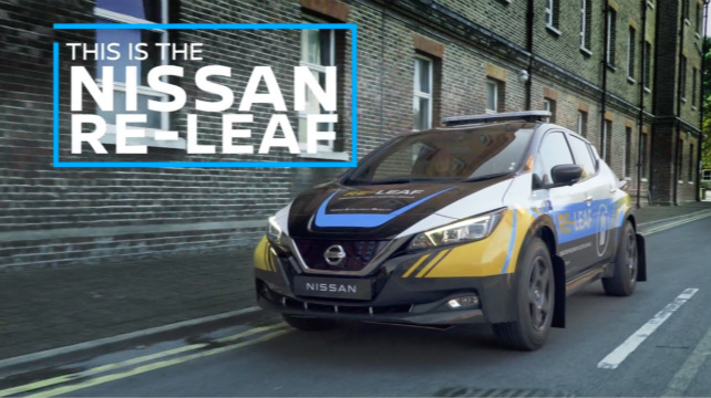 日產(chǎn)RE-LEAF概念車(chē)，有電，更有安全感！